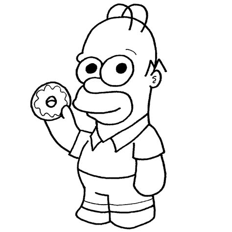 los simpsons para colorear|dibujos de los simpsons para imprimir.